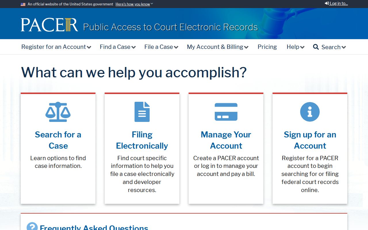 Fayette County federal warrant route: PACER docket access, not a public roster